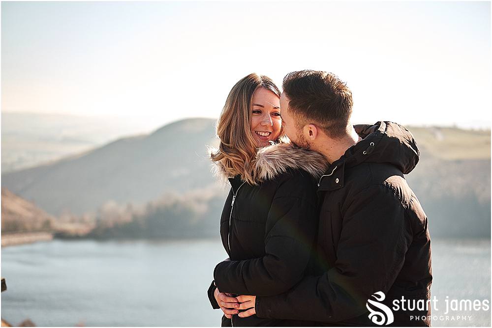 Creative beautiful portraits at Clywedog near Llanidloes Wales with Mid Wales Wedding Photographer Stuart James