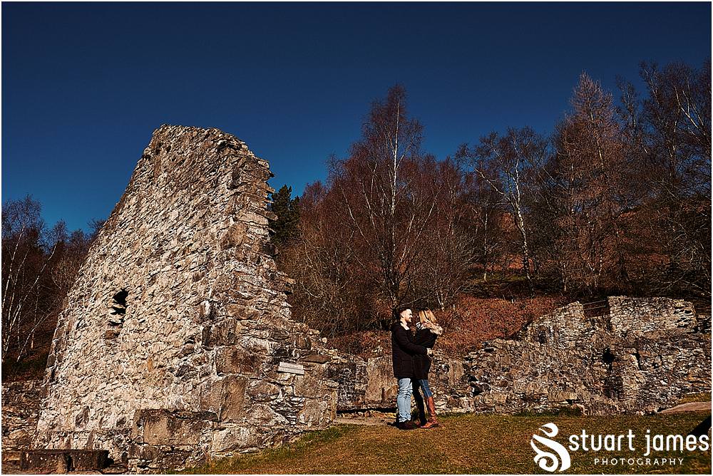 Creative beautiful portraits at Clywedog near Llanidloes Wales with Mid Wales Wedding Photographer Stuart James