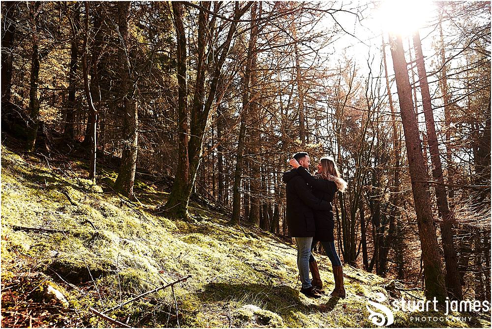 Creative beautiful portraits at Clywedog near Llanidloes Wales with Mid Wales Wedding Photographer Stuart James