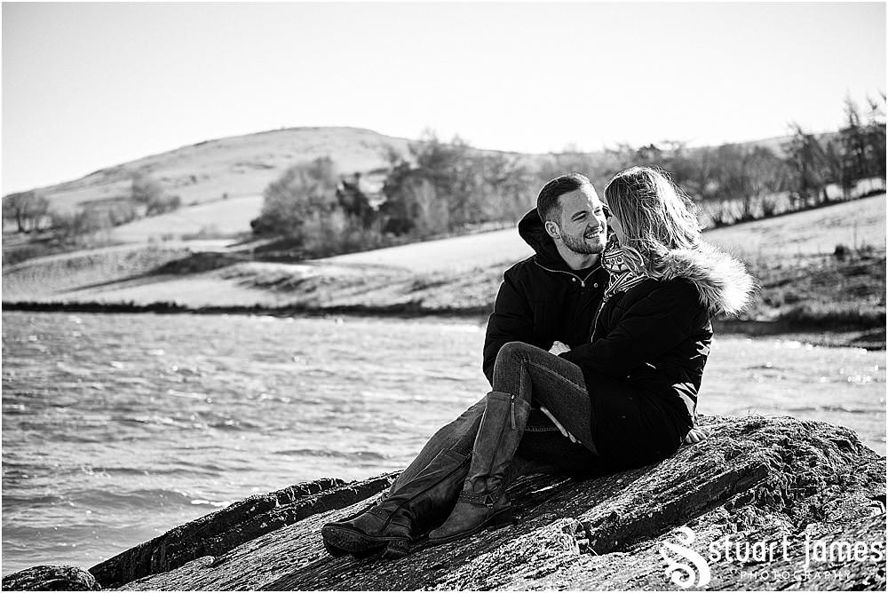 Creative beautiful portraits at Clywedog near Llanidloes Wales with Mid Wales Wedding Photographer Stuart James