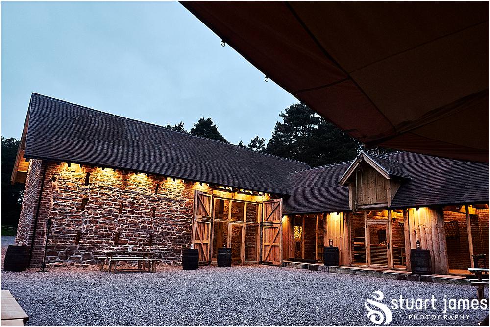 Gorgeous woodland wedding barn photographs - The Bridal Barn captured by Shropshire Wedding Photographers Stuart James