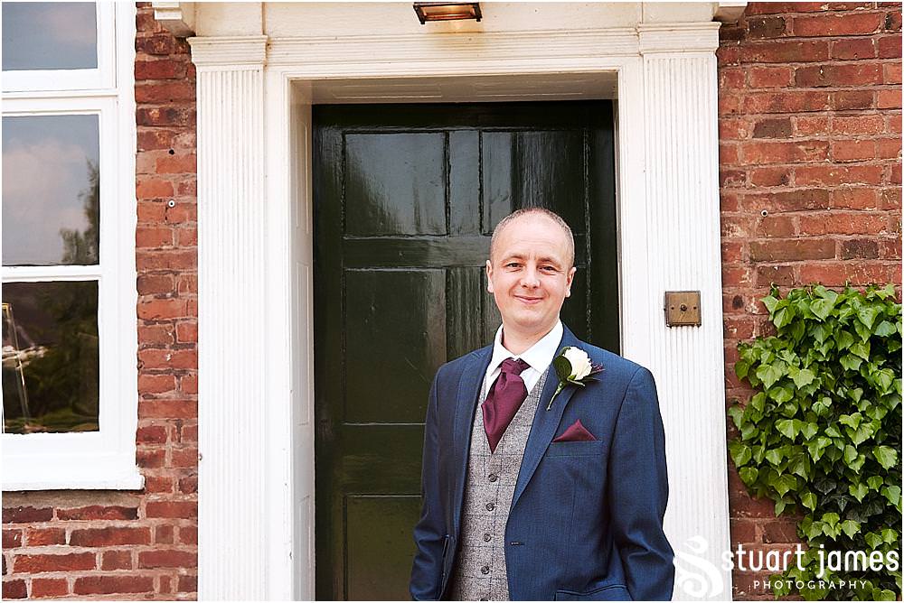 Creative relaxed portraits of the groom and best man at The Moat House in Stafford | Moat House Wedding Photographs by Documentary Wedding Photographer Stuart James