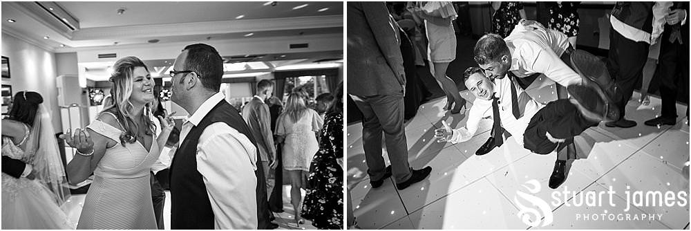 Creative photographs as the party gets started at The Moat House in Stafford | Moat House Wedding Photographs by Documentary Wedding Photographer Stuart James