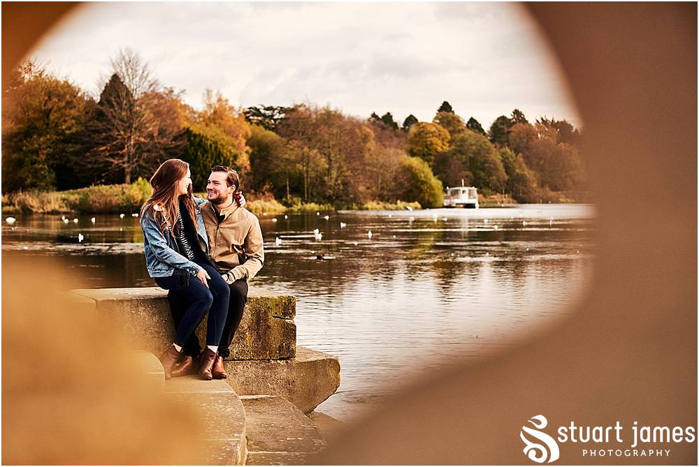 Creative natural portraits at Trentham Gardens in Stoke on Trent by Documentary Wedding Photographer Stuart James