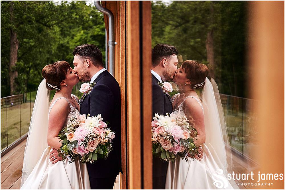 Creative elegant portraits capturing the best of The Mill Barns and most importantly the Bride and Groom with photos by Mill Barns Wedding Photographer Stuart James