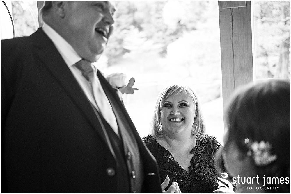 Storytelling real wedding moments in reportage style by Mill Barns Wedding Photographer Stuart James