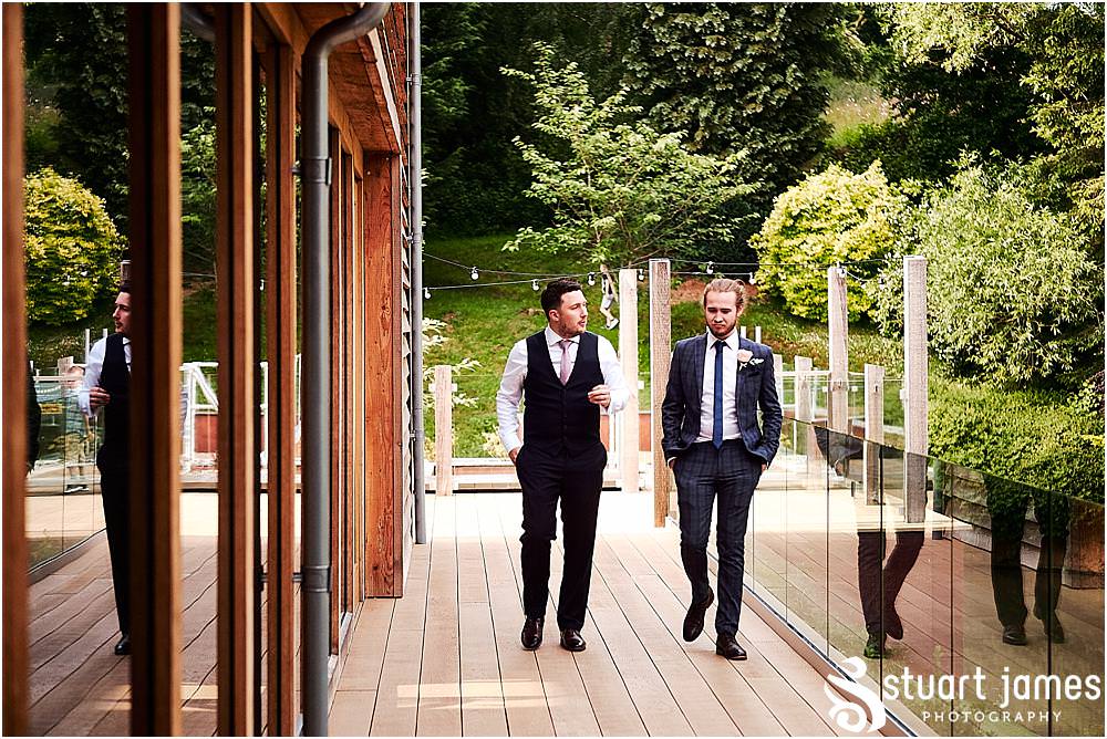 Creative reportage photographs as the guests relax and enjoy the evening at The Mill Barns ahead of the party - Mill Barns Wedding Photographer Stuart James