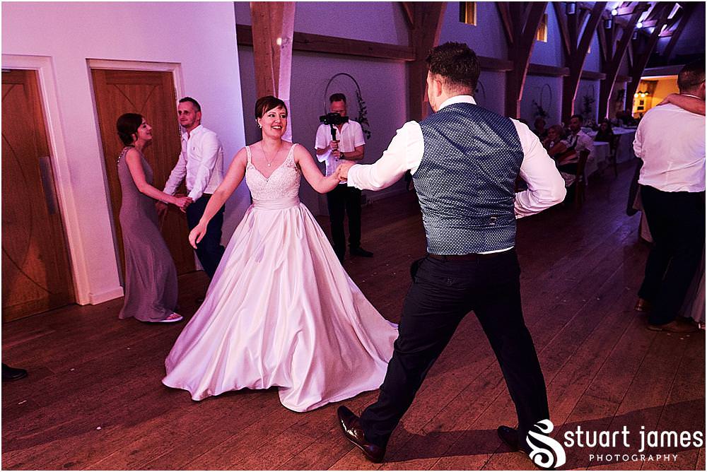 With the amazing live wedding band Apollo Soul rocking the night away, this was one incredible wedding reception - Mill Barns Wedding Photographer Stuart James