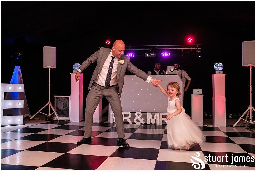 Gorgeous moments to capture as the groom has a beautiful dance with his daughter - Newton Solney Wedding Photographer Stuart James