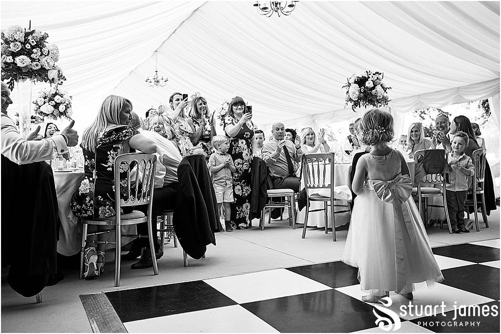 Gorgeous moments to capture as the groom has a beautiful dance with his daughter - Newton Solney Wedding Photographer Stuart James