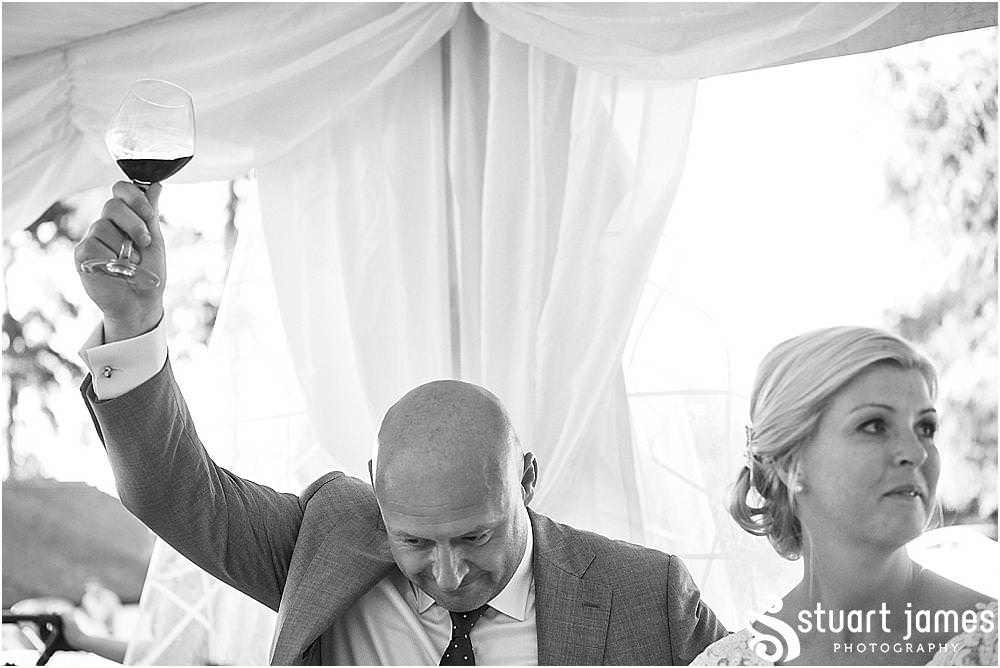 So many stories and so many great reactions - top speech by the best man - Newton Solney Wedding Photographer Stuart James