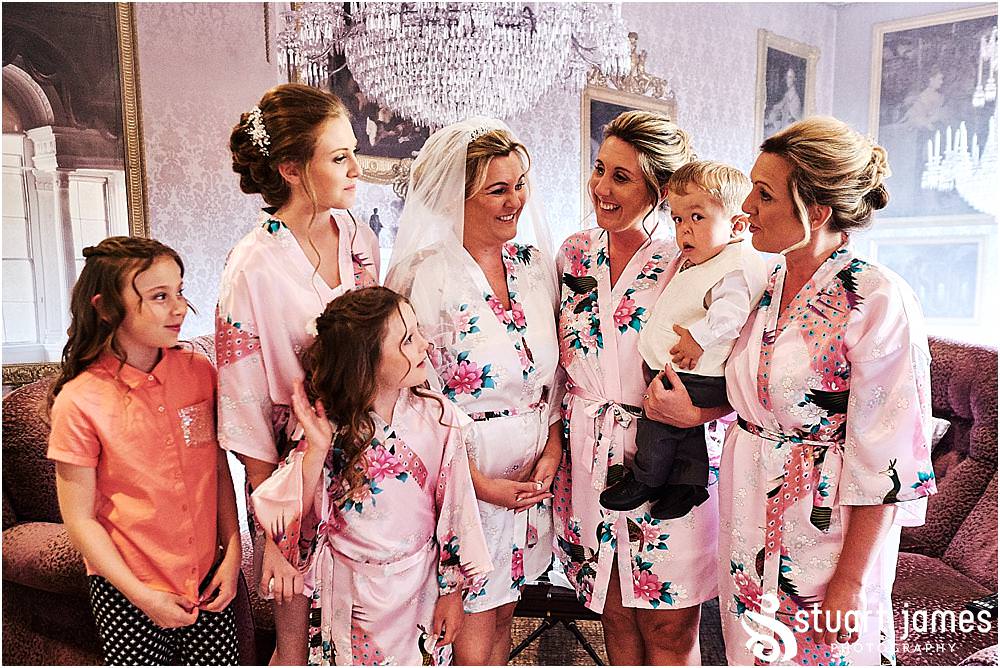 Capturing the mood as the story develops getting closer to the wedding ceremony at The Moat House in Acton Trussell by Penkridge Wedding Photographer Stuart James