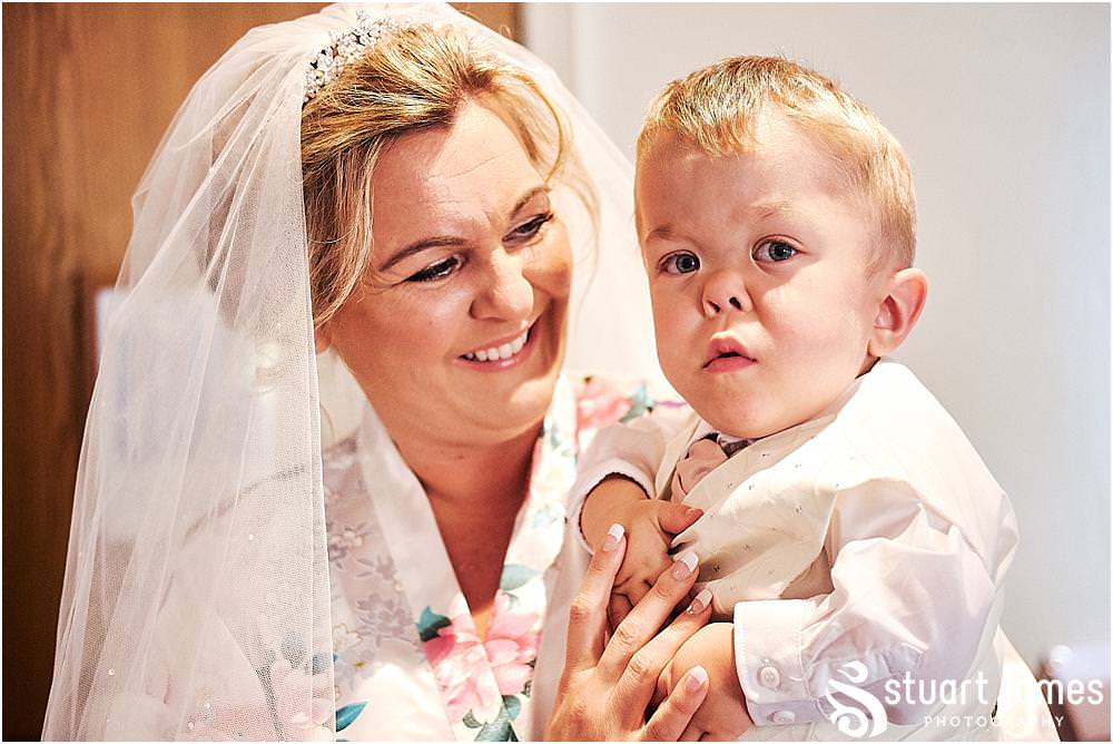 Beautiful emotional photographs capturing the mood of the wedding morning leading to the ceremony at The Moat House in Acton Trussell by Penkridge Wedding Photographer Stuart James