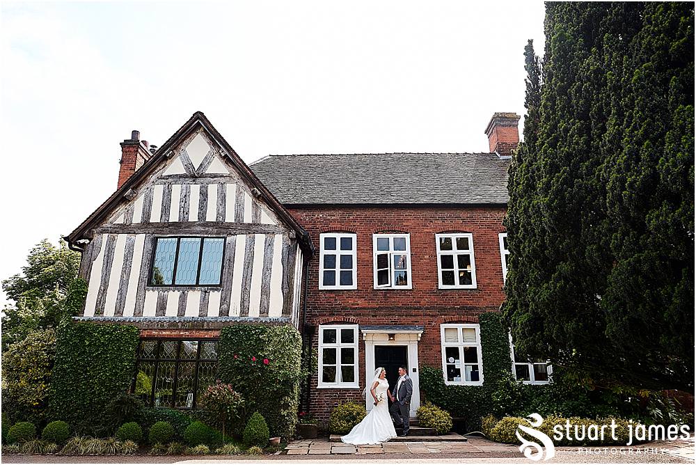 Creative natural portraits of the beautiful couple utilising the setting of The Moat House in Acton Trussell by Penkridge Wedding Photographer Stuart James