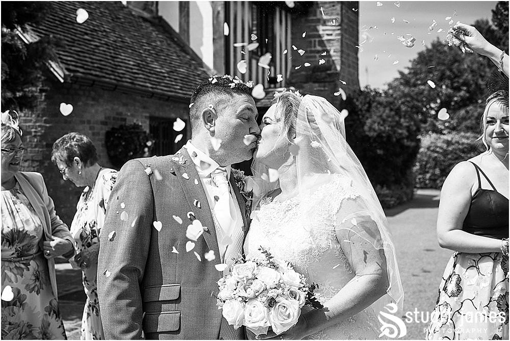 Beautiful portraits of the Bride and Groom around the grounds at The Moat House in Acton Trussell by Penkridge Wedding Photographer Stuart James