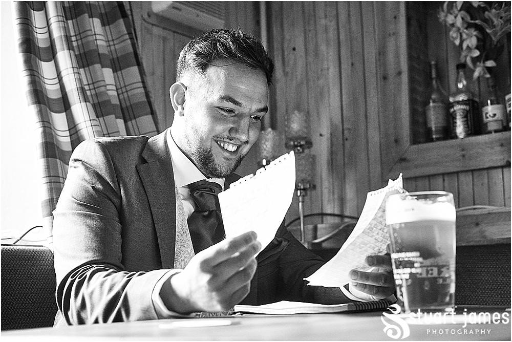 Capturing the boys in the local village pub ahead of the wedding. Photos by Uttoxeter Wedding Photographer Stuart James
