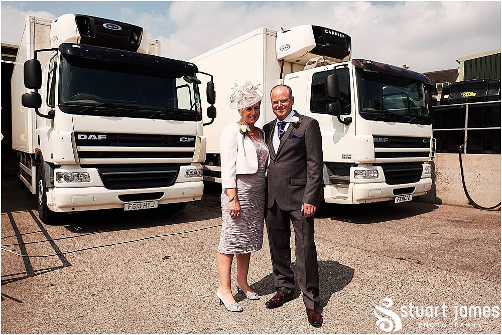 As the bridal hair and makeup are completed, it's nearly time for the wedding ceremony at Bramshall church. Photos by Uttoxeter Wedding Photographer Stuart James