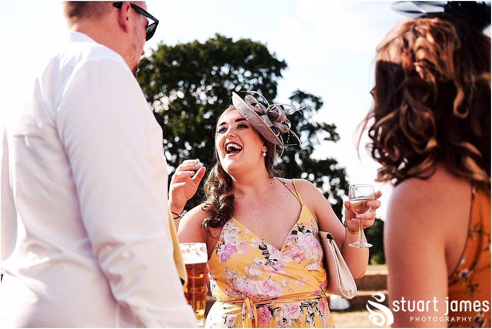 Creative images capturing the mood of the evening as the guests relax and enjoy the amazing setting. Photos by Uttoxeter Wedding Photographer Stuart James