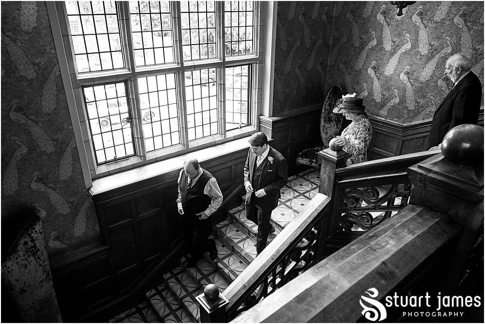 Candid photographs as the guests arrive ready for the beautiful wedding ceremony at Moxhull Hall in Sutton Coldfield by Moxhull Hall Wedding Photographer Stuart James