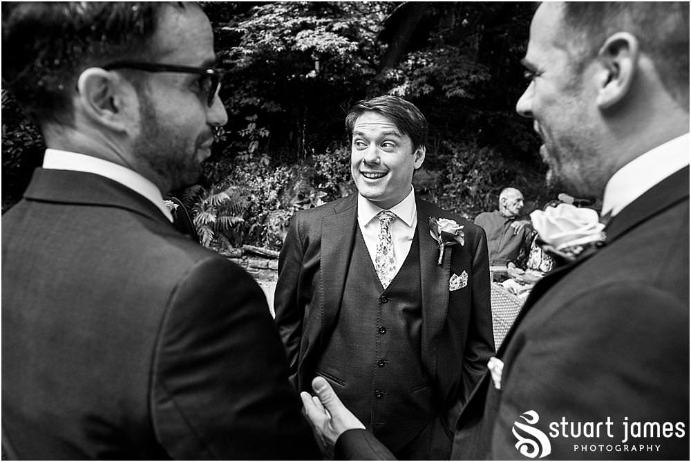 Photos that show the building of emotions as the ceremony draws near at Moxhull Hall in Sutton Coldfield by Moxhull Hall Wedding Photographer Stuart James