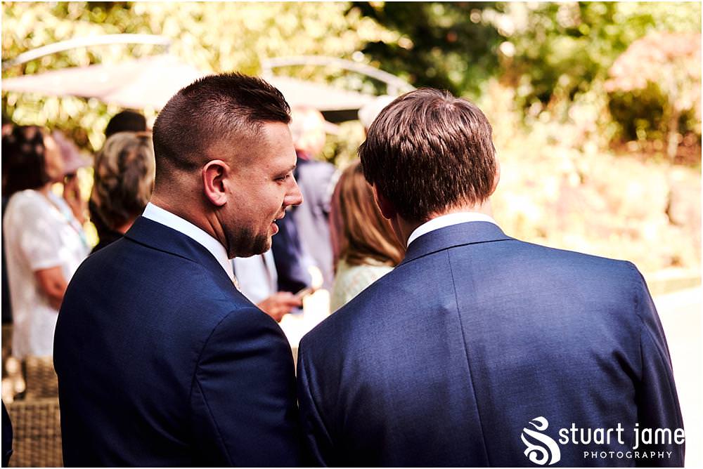 Photos that show the building of emotions as the ceremony draws near at Moxhull Hall in Sutton Coldfield by Moxhull Hall Wedding Photographer Stuart James
