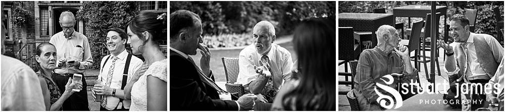 Capturing the arrival of the evening guests for the wedding celebrations at Moxhull Hall in Sutton Coldfield by Moxhull Hall Wedding Photographer Stuart James