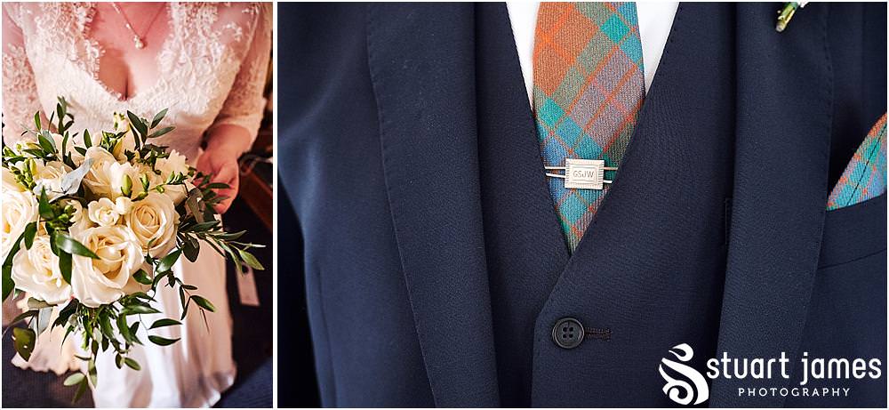 It's all in the details as the final moments are documented ahead of the ceremony at Windmill Village in Coventry by Windmill Village Wedding Photographer Stuart James