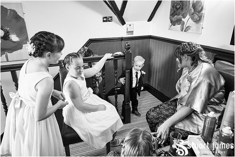Documenting the wedding story at Oak Farm Hotel in Cannock - Oak Farm Wedding Photographs by Stuart James