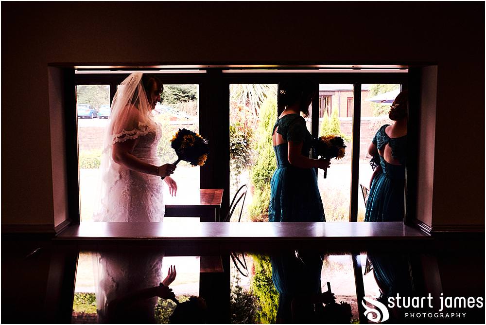 Photos that show the beautiful entrance of the bridal parties entrance to the wedding ceremony at Oak Farm Hotel in Cannock - Oak Farm Wedding Photographs by Stuart James