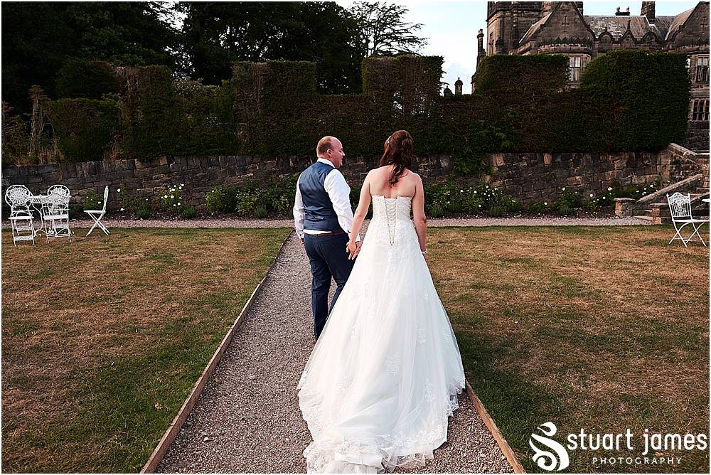 Garden games fun in the grounds at Heath House in Tean by Heath House Wedding Photographers Stuart James