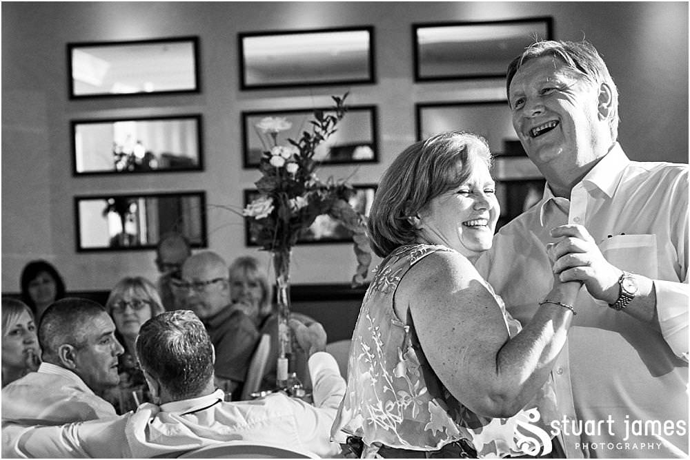 Stunning photographs as the guests enjoy the Neil Diamond tribute at The Moat House in Stafford - Stafford Registry Office Wedding Photographers Stuart James
