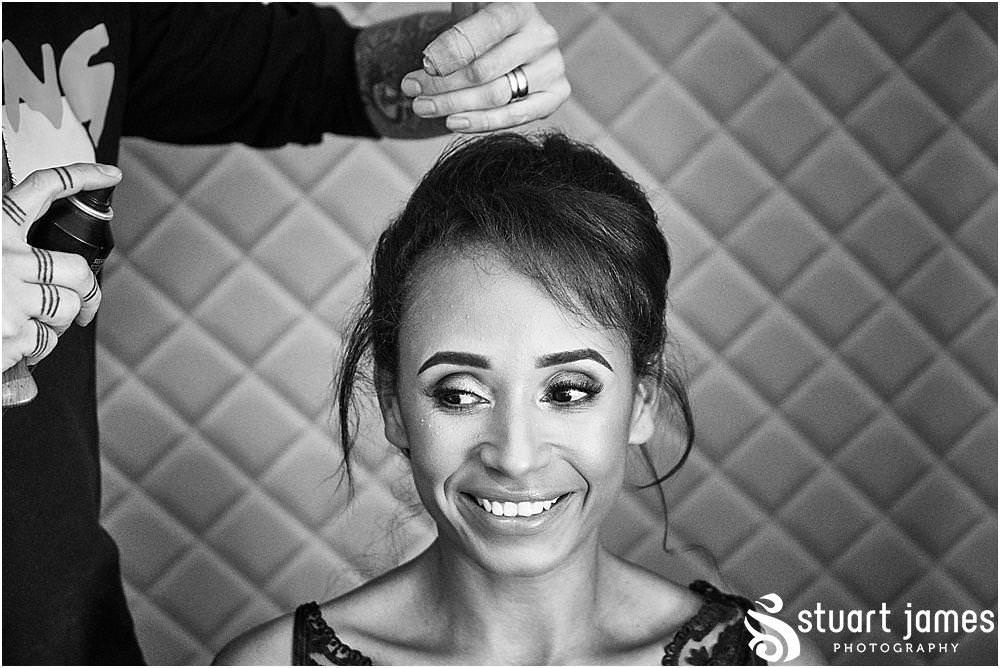 Relaxed photos of the bridal preparations at The Belfry in Sutton Coldfield - Belfry Wedding Photography by Docuemntary Wedding Photographer Stuart James