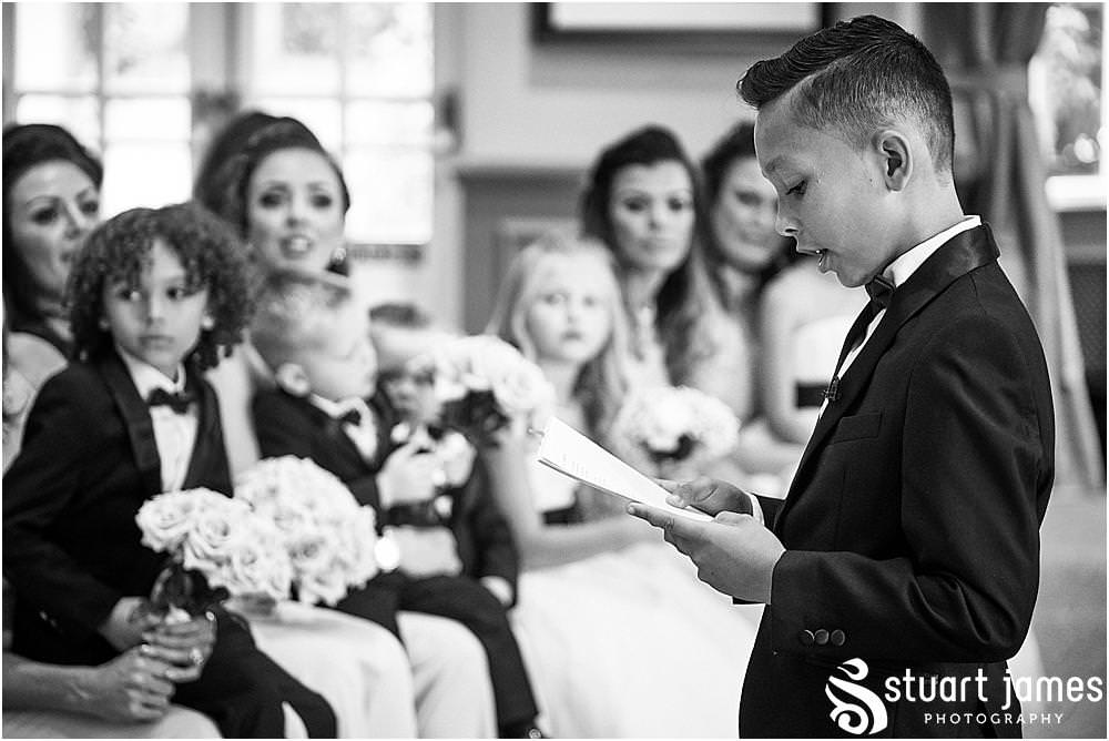 A wedding ceremony full of love and laughter at The Belfry in Sutton Coldfield - Belfry Wedding Photography by Docuemntary Wedding Photographer Stuart James