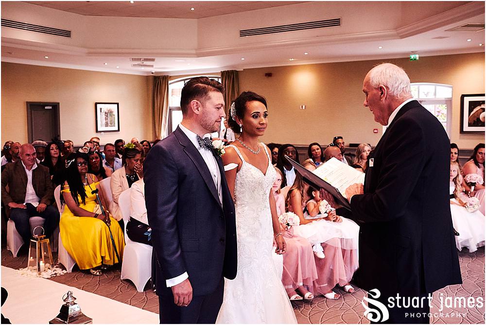 A wedding ceremony full of love and laughter at The Belfry in Sutton Coldfield - Belfry Wedding Photography by Docuemntary Wedding Photographer Stuart James