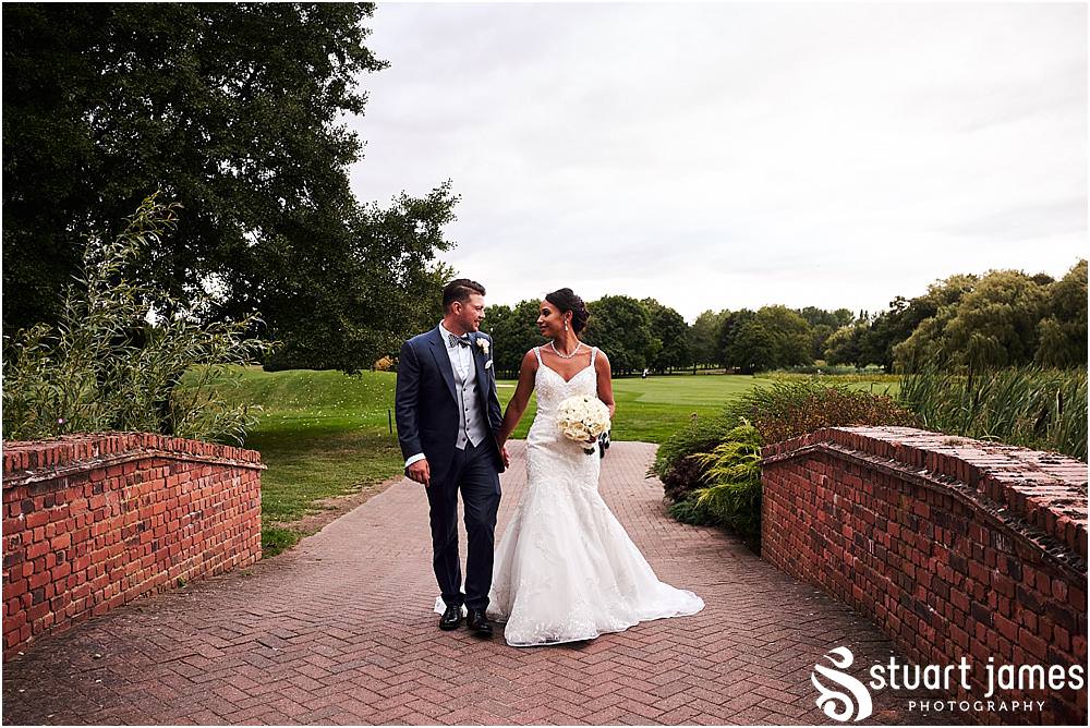 Creative afternoon portraits in the stunning gardens at The Belfry in Sutton Coldfield - Belfry Wedding Photography by Docuemntary Wedding Photographer Stuart James