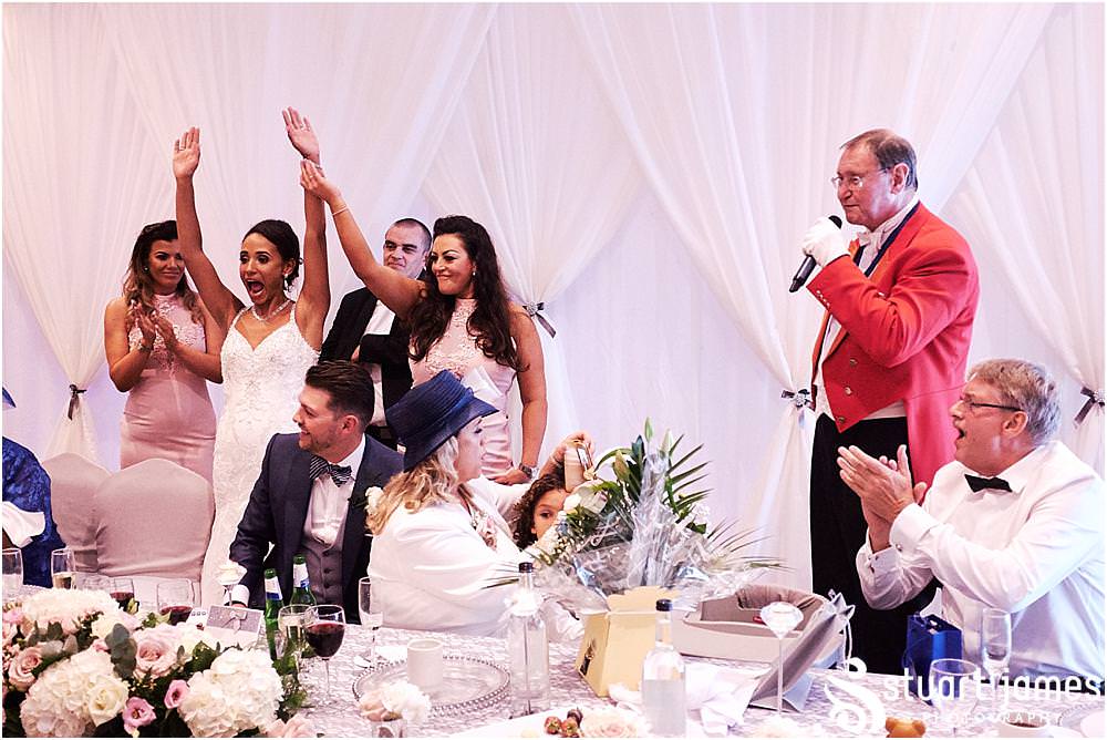 Perfect speech from the best man with amazing guest reactions at The Belfry in Sutton Coldfield - Belfry Wedding Photography by Docuemntary Wedding Photographer Stuart James
