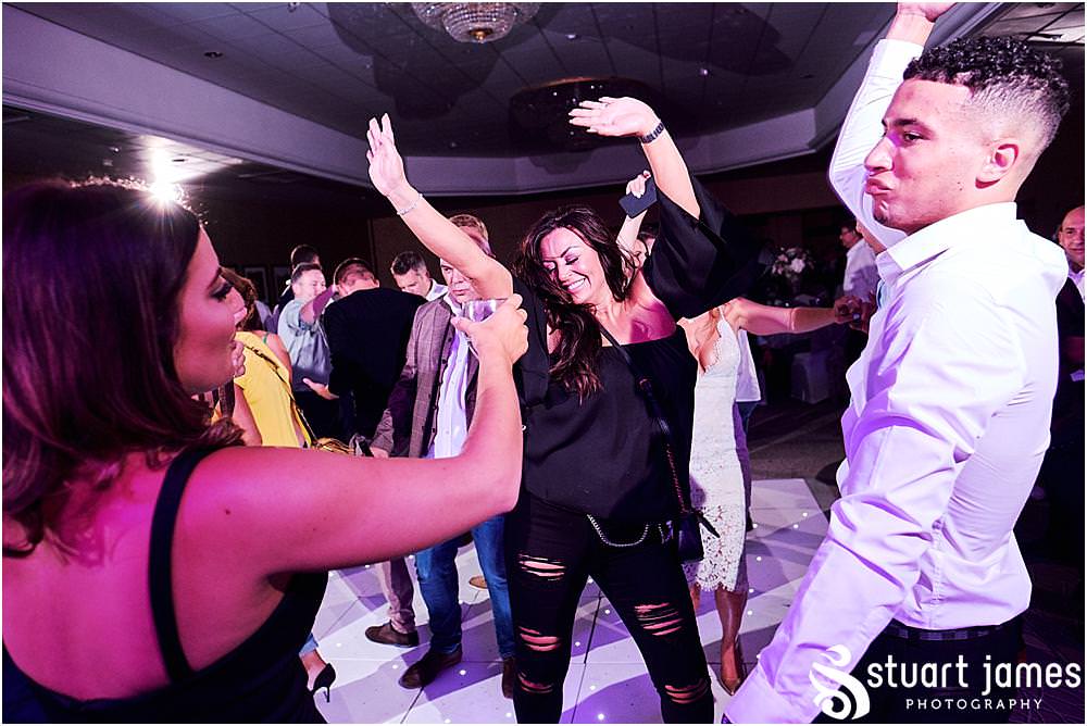 Photos from the middle of the floor as the party really got down at The Belfry in Sutton Coldfield - Belfry Wedding Photography by Docuemntary Wedding Photographer Stuart James