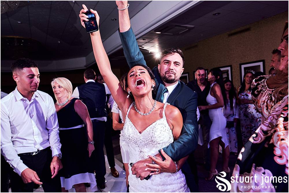 Amazing entertainment and the best crowd, this was one special party at The Belfry in Sutton Coldfield - Belfry Wedding Photography by Docuemntary Wedding Photographer Stuart James
