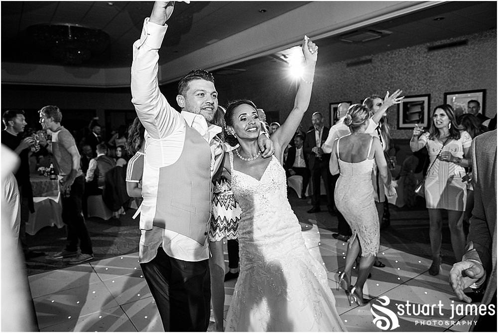 Photos from the middle of the floor as the party really got down at The Belfry in Sutton Coldfield - Belfry Wedding Photography by Docuemntary Wedding Photographer Stuart James