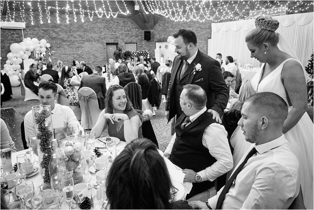Documenting the guests having the best of times enjoying the wedding reception at The Chase in Cannock by Cannock Wedding Photographer Stuart James
