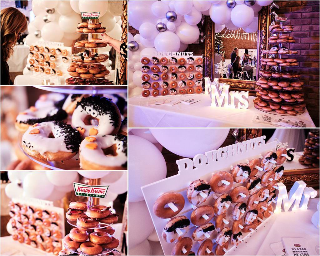 Krispy Kreme for the win at the wedding at The Chase in Cannock by Cannock Wedding Photographer Stuart James