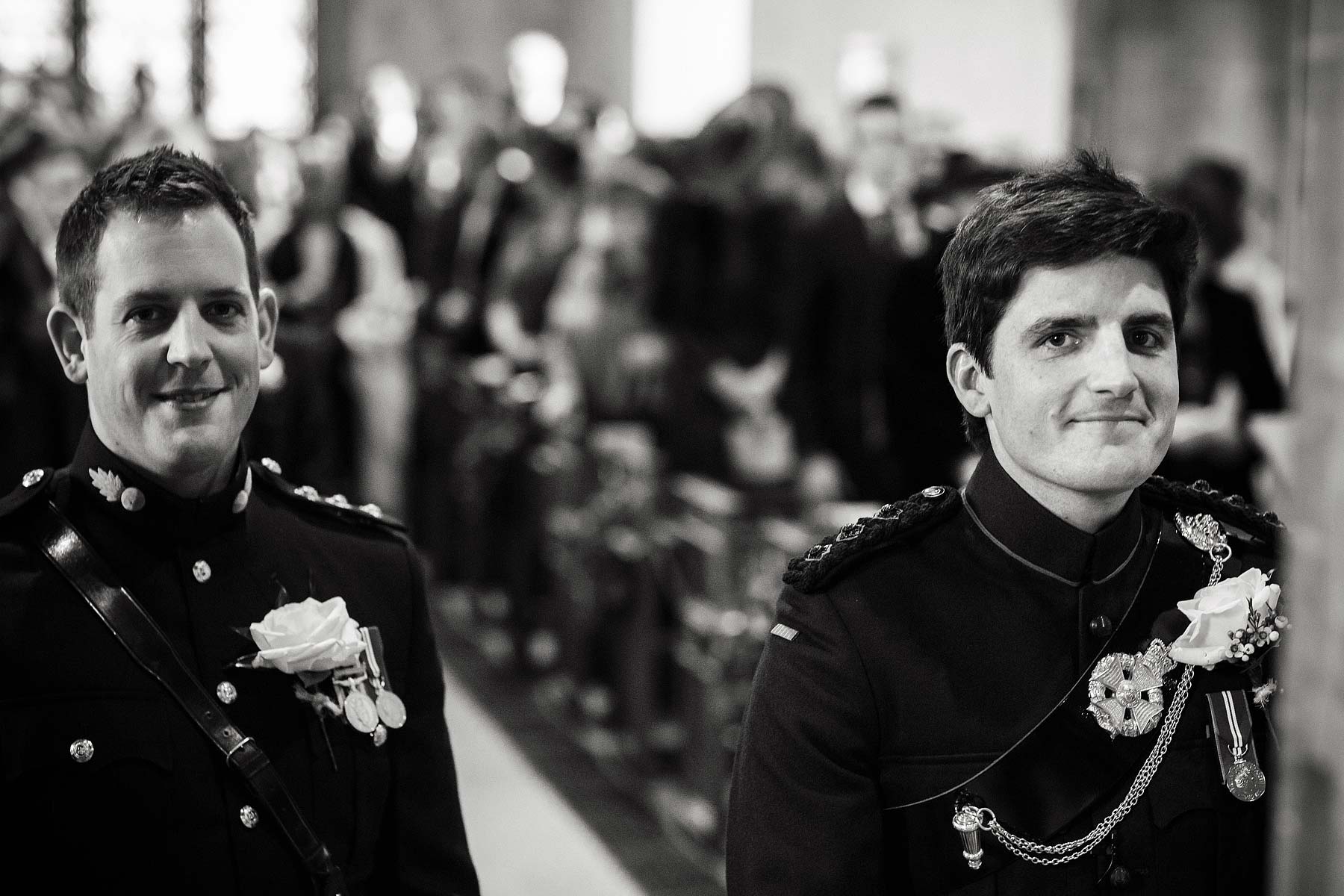 Unobtrusive creative wedding photography at All Saints Church in Sandon by Staffordshire Documentary Wedding Photographer Stuart James