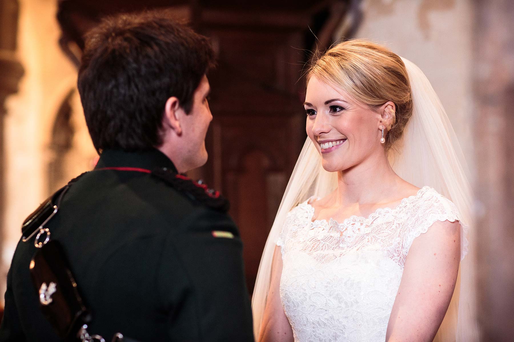 Unobtrusive creative wedding photography at All Saints Church in Sandon by Staffordshire Documentary Wedding Photographer Stuart James