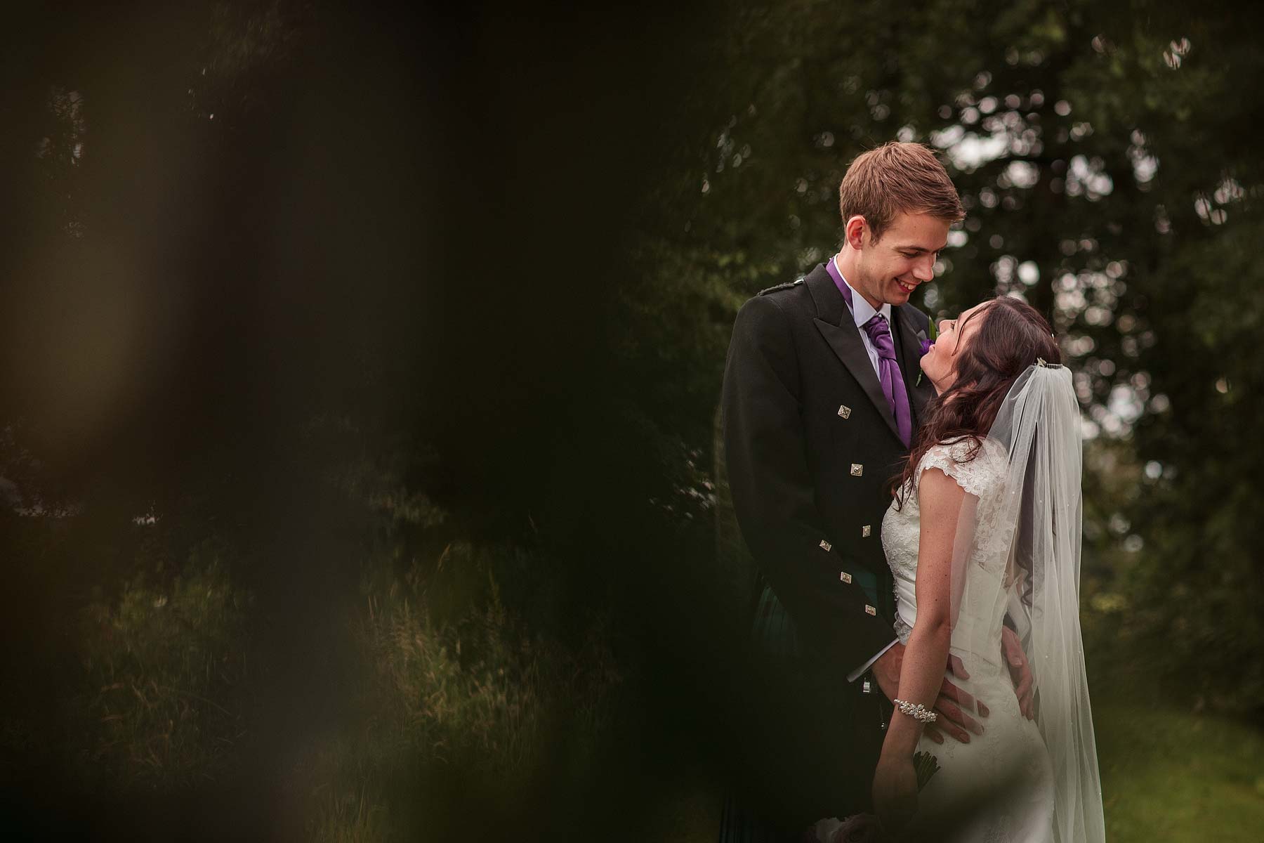 Capturing the character of the bride and groom with relaxed fun and intimate portraits at The Ashes in Endon by Staffordshire Documentary Wedding Photographer Stuart James