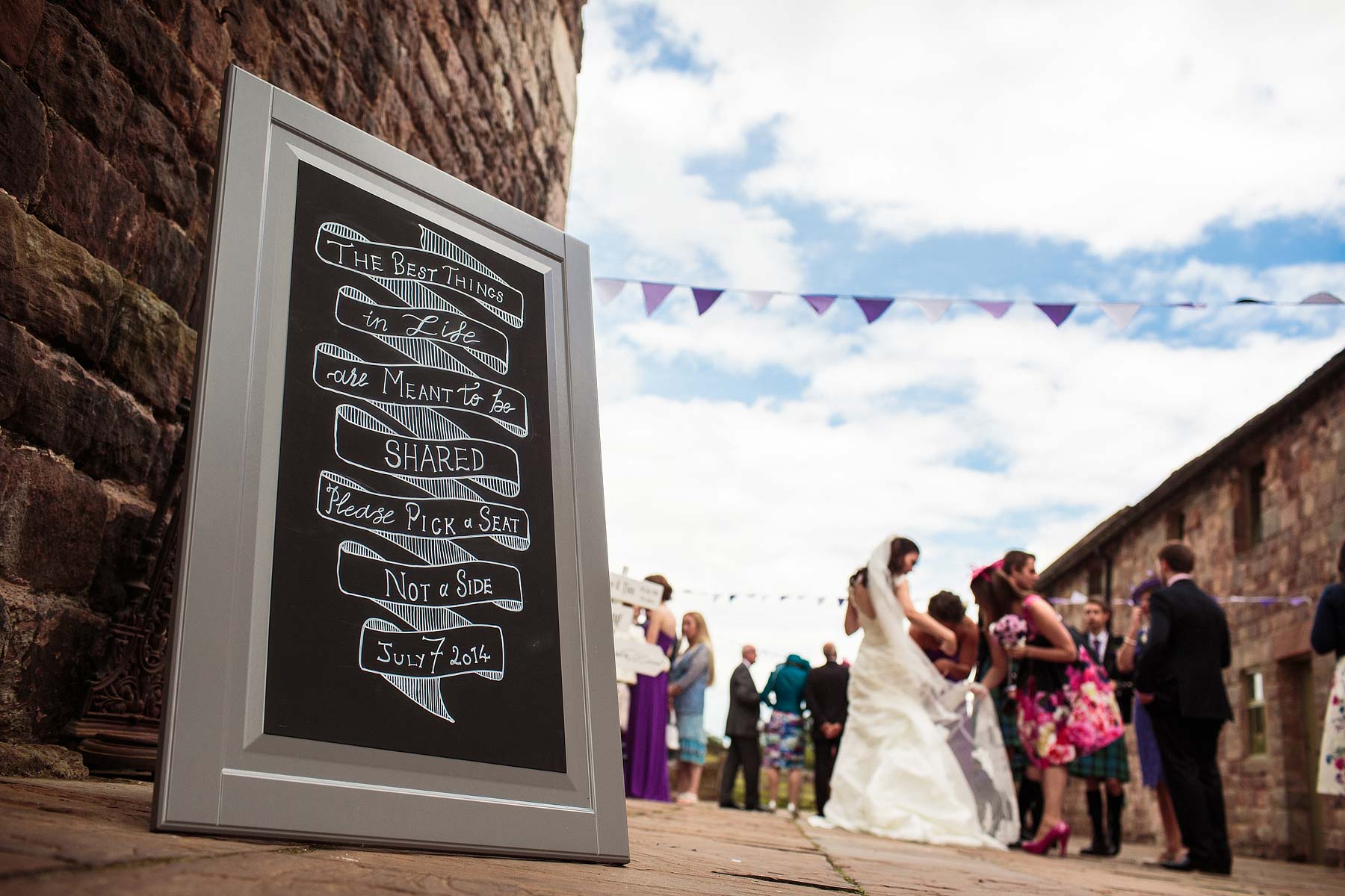Beautiful vintage details for the wedding breakfast at The Ashes in Endon by Staffordshire Documentary Wedding Photographer Stuart James