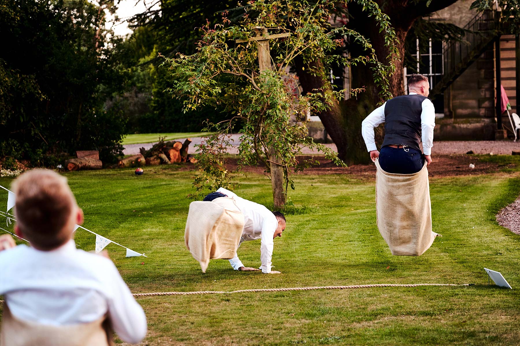 Creative wedding photography by Documentary Wedding Photographer Stuart James at Bishton Hall in Staffordshire