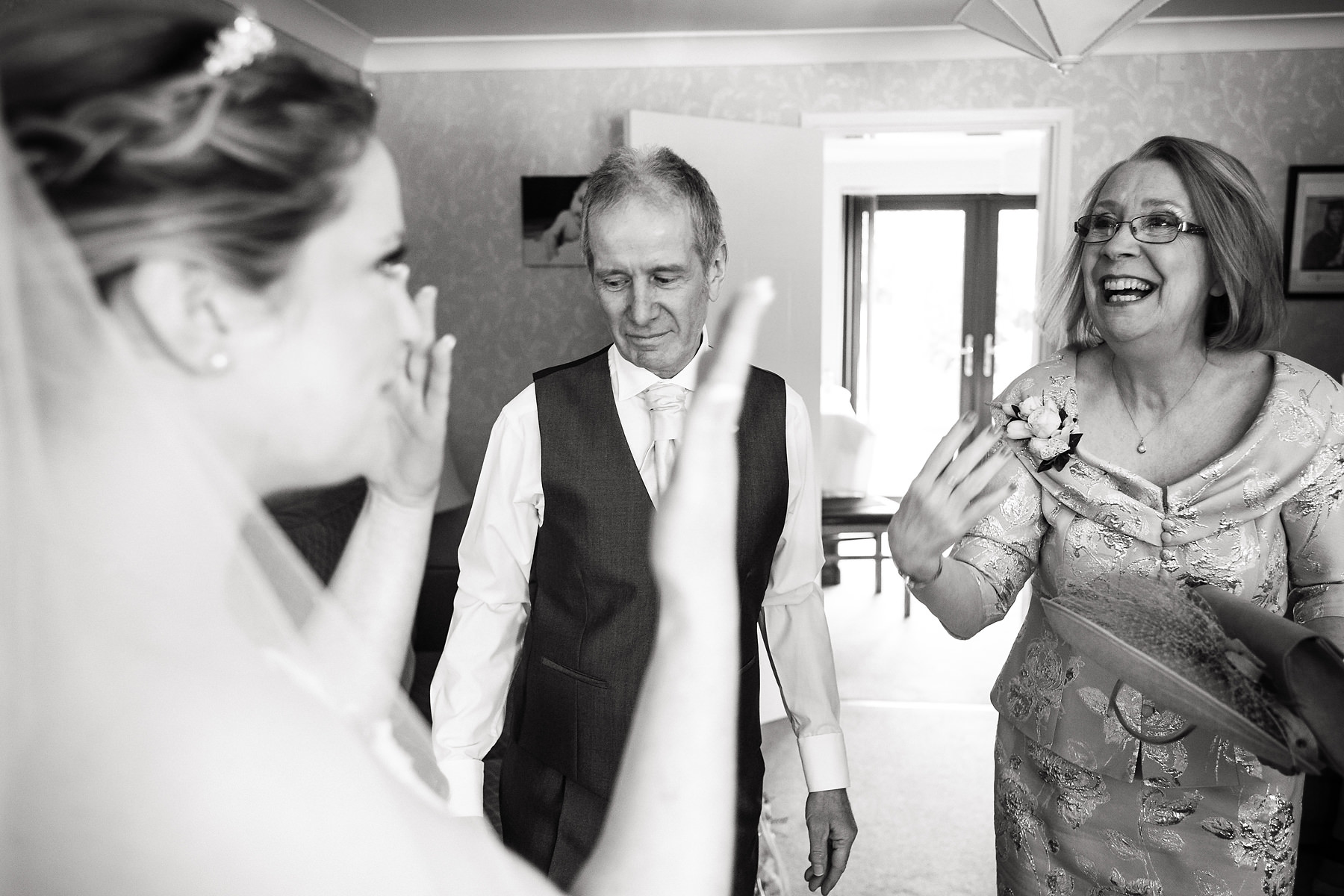 Creative documentary wedding photography Hadley Park House in Telford by Documentary Wedding Photographer Stuart James