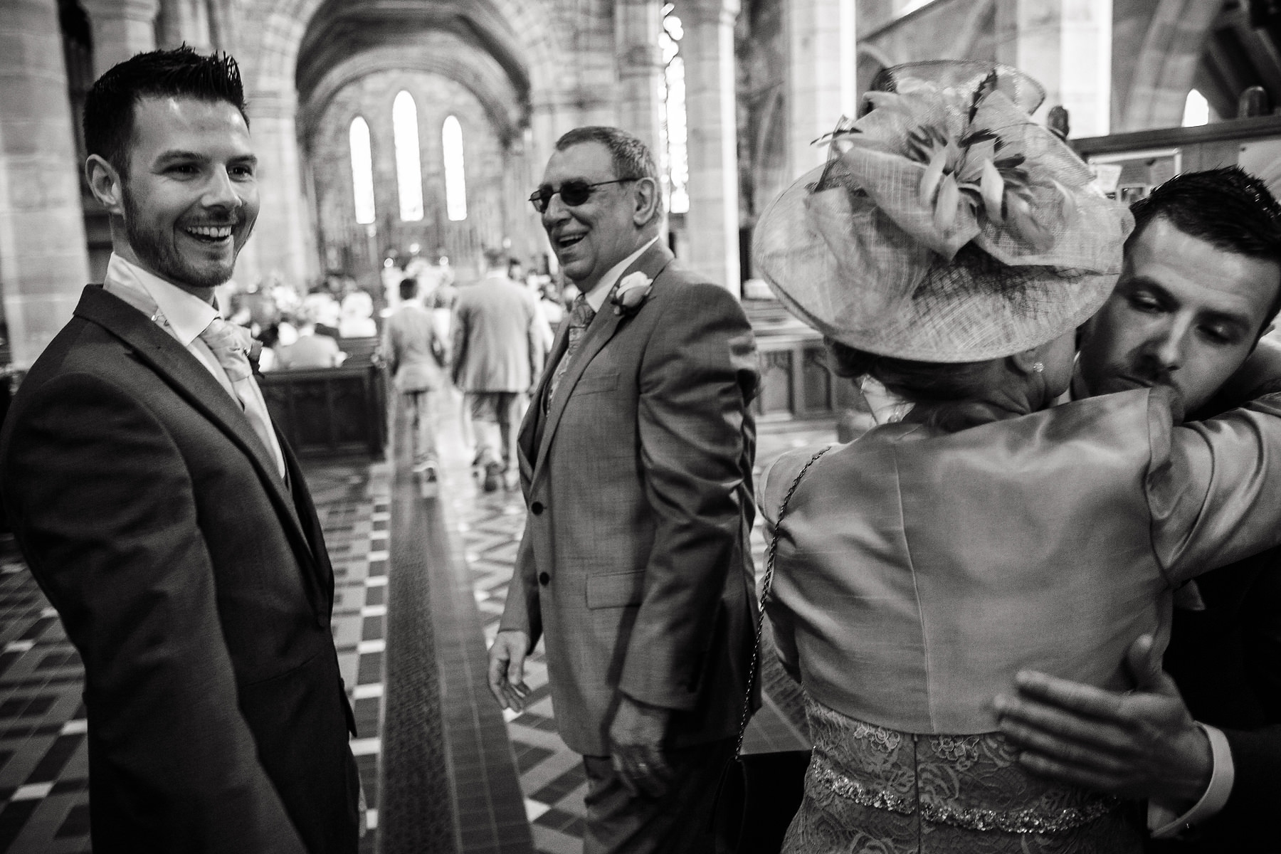 Creative documentary wedding photography Hadley Park House in Telford by Documentary Wedding Photographer Stuart James