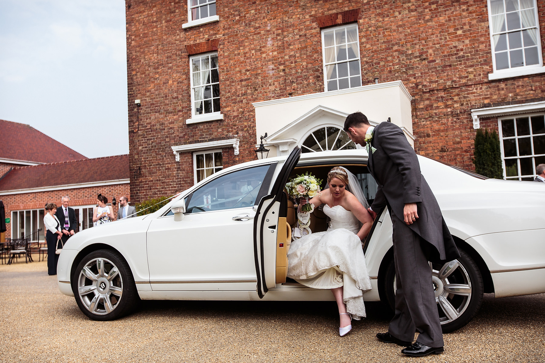 Creative documentary wedding photography Hadley Park House in Telford by Documentary Wedding Photographer Stuart James