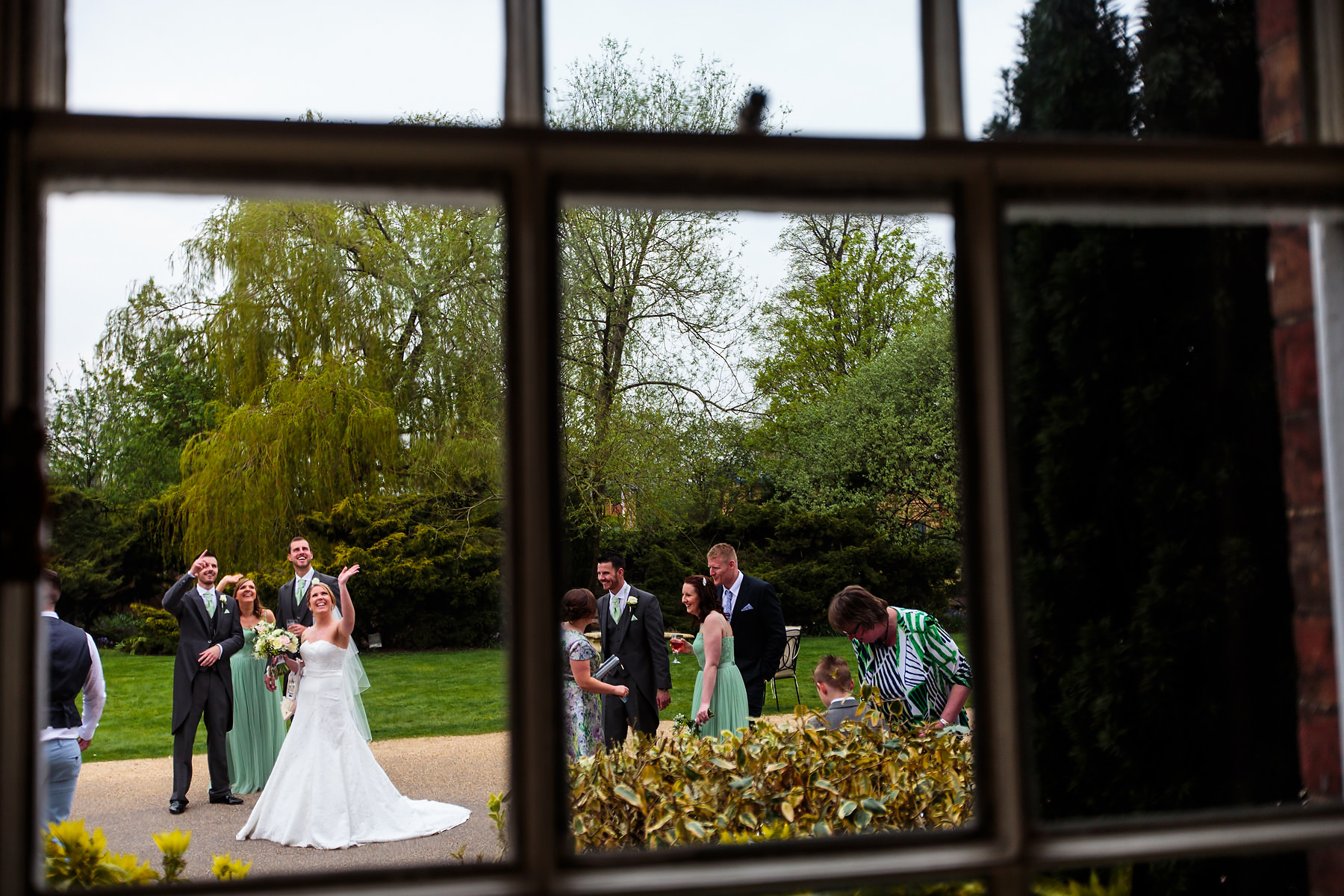 Creative documentary wedding photography Hadley Park House in Telford by Documentary Wedding Photographer Stuart James